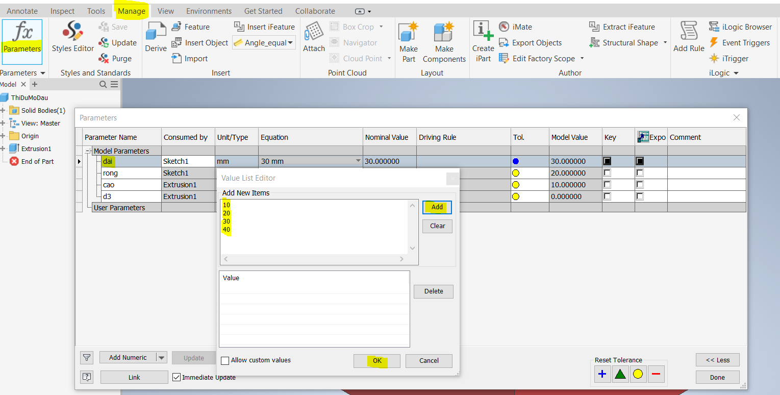 Autodesk Inventor: iLogic Tutorial – z-log.net